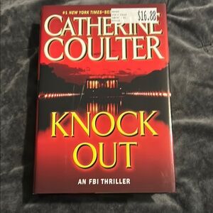 Catherine Coulter 'Knock Out' Hardcover Book
